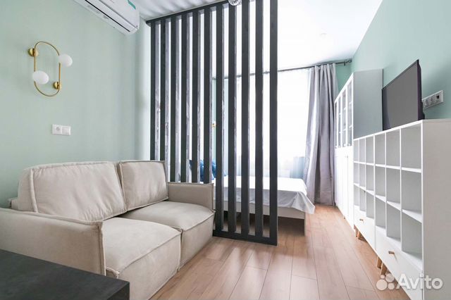 

Квартира-студия, 23 м², 2 кровати