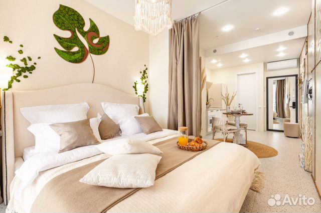

Квартира-студия, 30 м², 1 кровать