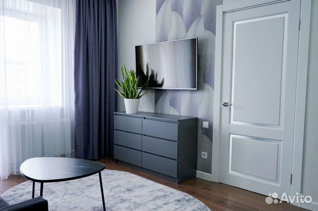 

1-к. квартира, 44 м², 2 кровати