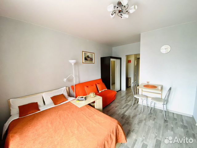 

Квартира-студия, 30 м², 2 кровати