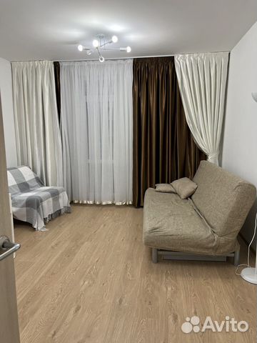 

Квартира-студия, 24 м², 2 кровати