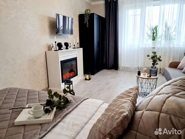 

1-к. квартира, 36 м², 2 кровати