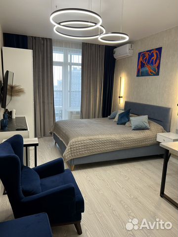 

Квартира-студия, 25 м², 1 кровать