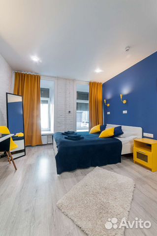 

1-к. квартира, 22 м², 2 кровати