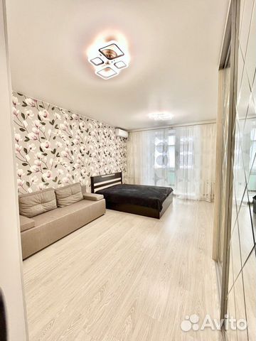

1-к. квартира, 45,5 м², 2 кровати
