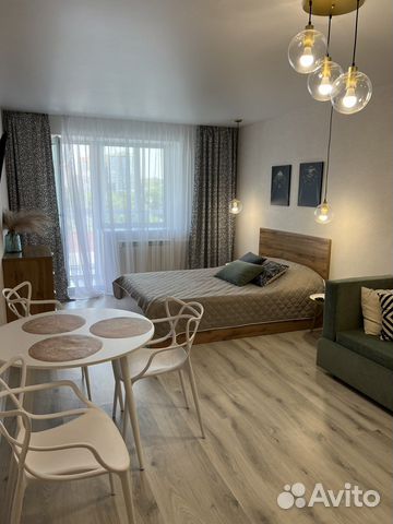 

Квартира-студия, 30 м², 2 кровати