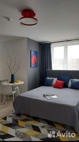 

Квартира-студия, 36 м², 2 кровати