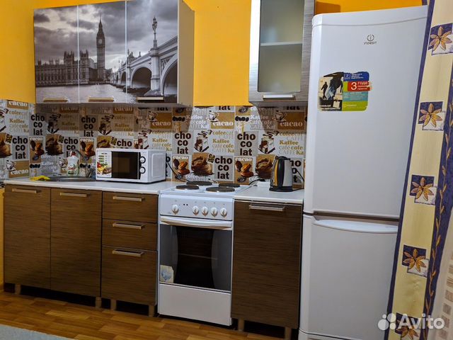 

1-к. квартира, 37 м², 2 кровати