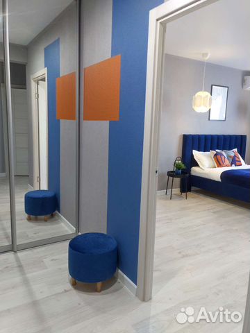 

2-к. квартира, 45 м², 2 кровати