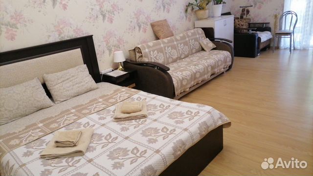 

Квартира-студия, 29 м², 2 кровати