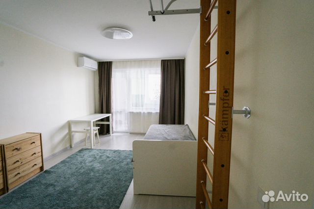 

1-к. квартира, 44 м², 3 кровати