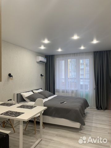 

Квартира-студия, 30 м², 1 кровать