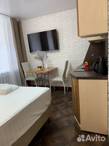 

Квартира-студия, 18 м², 1 кровать