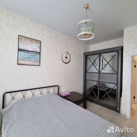 

2-к. квартира, 46 м², 2 кровати