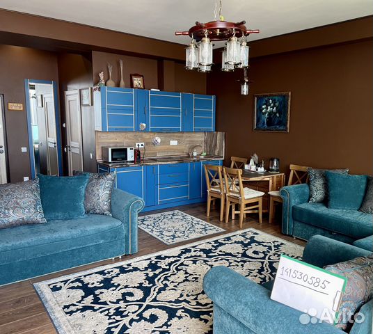 

1-к. квартира, 50 м², 3 кровати