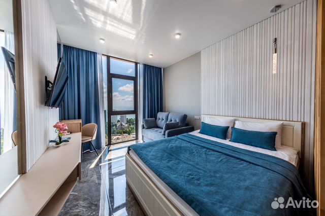 

Квартира-студия, 25 м², 2 кровати