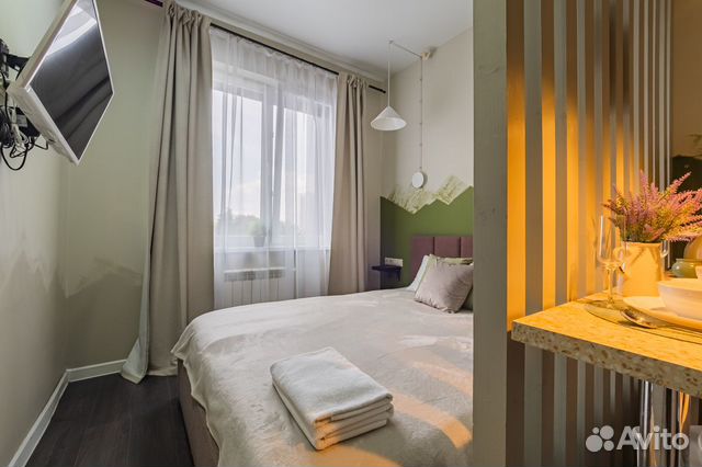 

Квартира-студия, 18 м², 1 кровать
