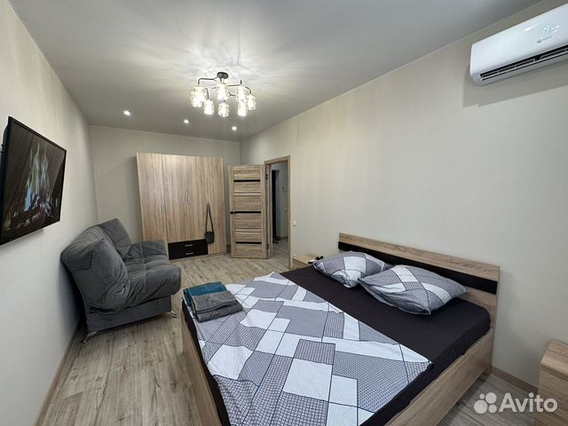 

1-к. квартира, 40 м², 2 кровати