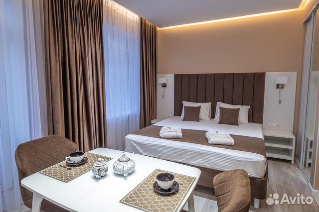 

Квартира-студия, 30 м², 1 кровать