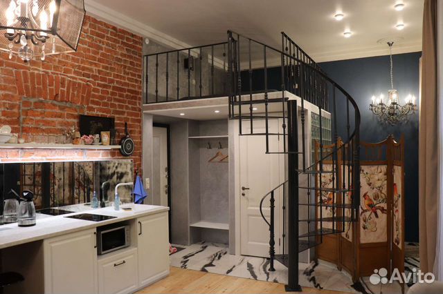 

Квартира-студия, 30 м², 2 кровати