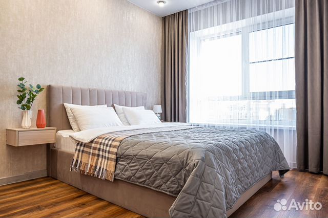 

1-к. квартира, 37 м², 2 кровати
