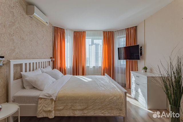 

1-к. квартира, 45 м², 2 кровати
