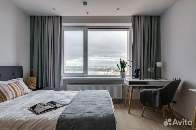 

Квартира-студия, 26 м², 2 кровати