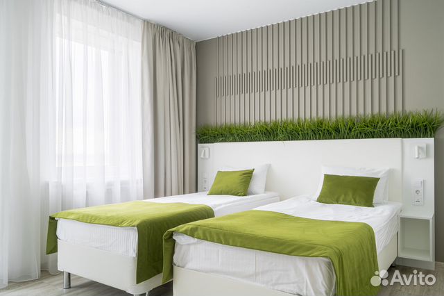 

Квартира-студия в апарт-отеле, 24 м², 2 кровати
