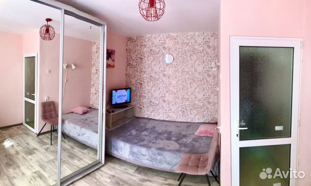 

1-к. квартира, 25 м², 2 кровати