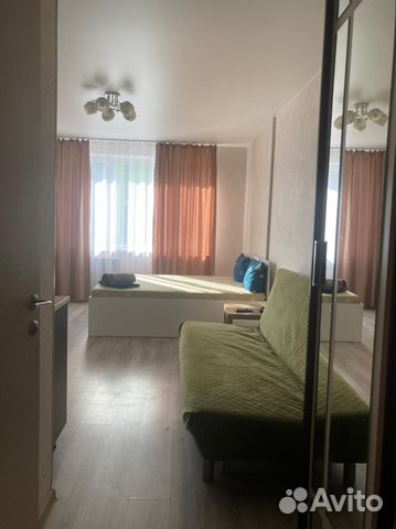

Квартира-студия, 29 м², 2 кровати