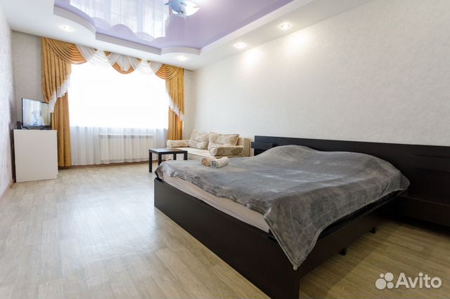 

1-к. квартира, 52 м², 2 кровати