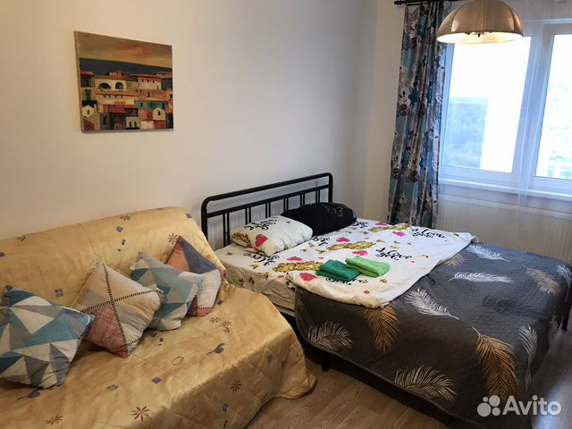 

Квартира-студия, 25 м², 2 кровати