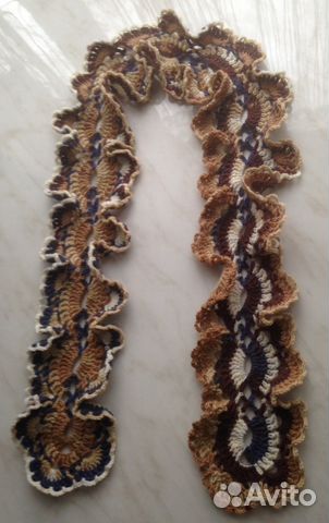 Вязаные шарфы(ручная работа)