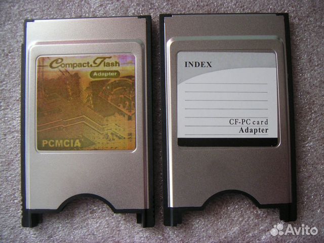 Pcmcia to CF Type I адаптер (карта) Pcmcia to CF Type I адаптер (карта)
