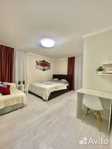 

Квартира-студия, 30 м², 1 кровать