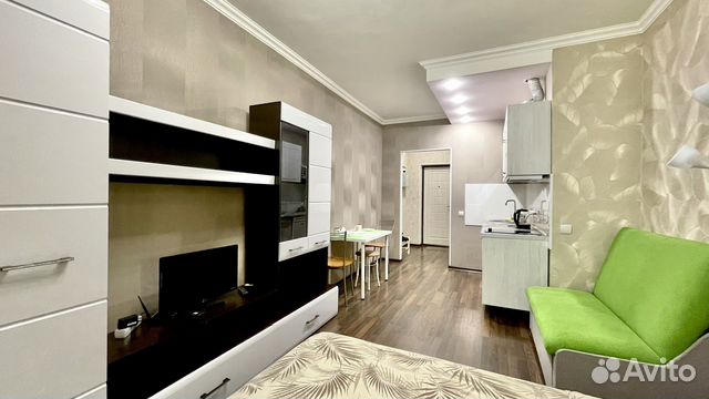 

Квартира-студия, 30 м², 1 кровать