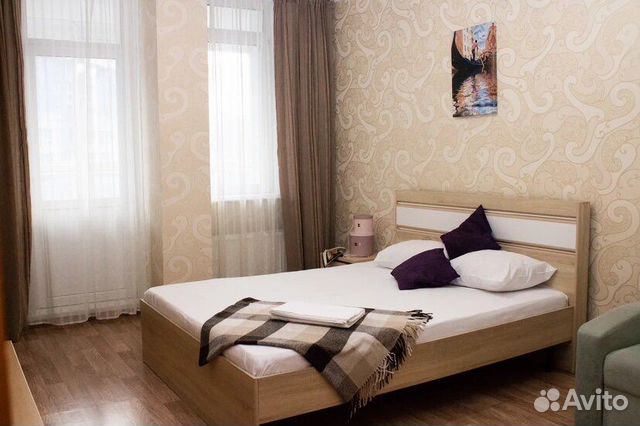 

1-к. квартира, 45 м², 2 кровати