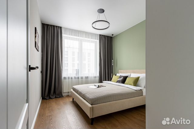 

1-к. квартира, 43 м², 2 кровати