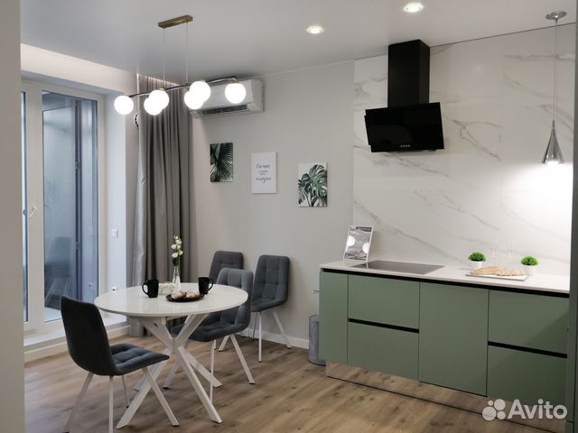

Квартира-студия, 46 м², 2 кровати