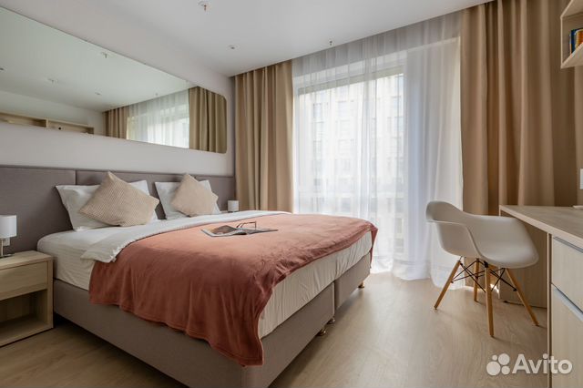 

Квартира-студия в апарт-отеле, 26 м², 1 кровать
