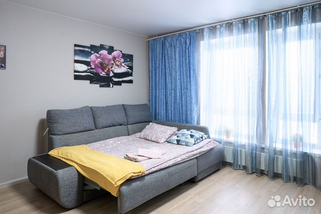 

Квартира-студия, 27 м², 2 кровати