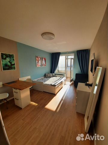 

Квартира-студия, 25 м², 3 кровати