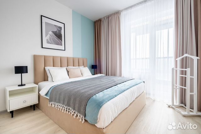 

2-к. квартира, 48 м², 2 кровати