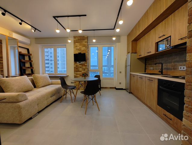 

Квартира-студия, 33,6 м², 2 кровати