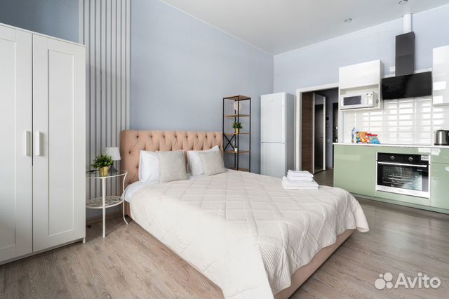 

Квартира-студия, 30 м², 1 кровать