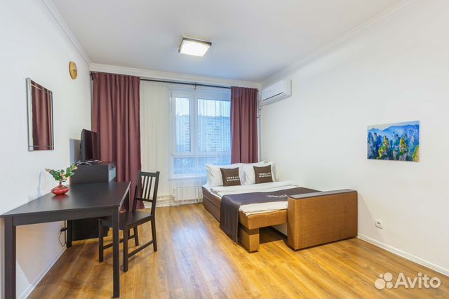 

Квартира-студия, 22 м², 1 кровать