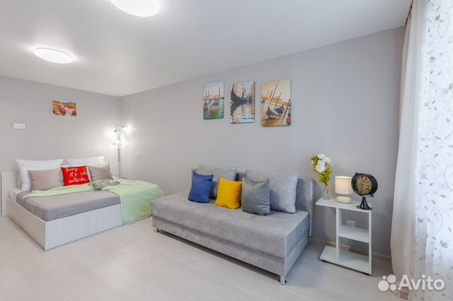 

1-к. квартира, 37 м², 3 кровати