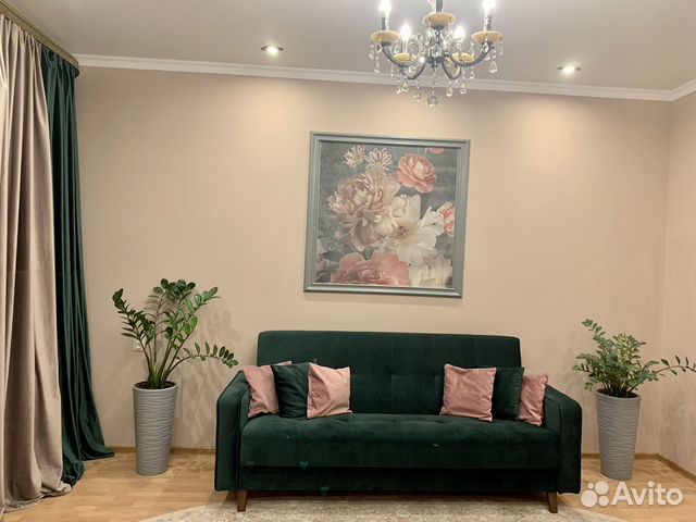 

1-к. квартира, 50 м², 1 кровать