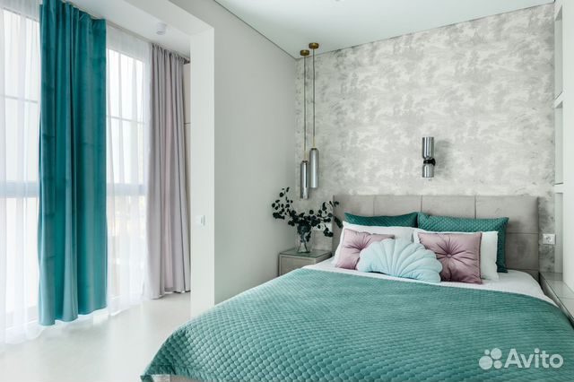 

Квартира-студия, 38 м², 2 кровати