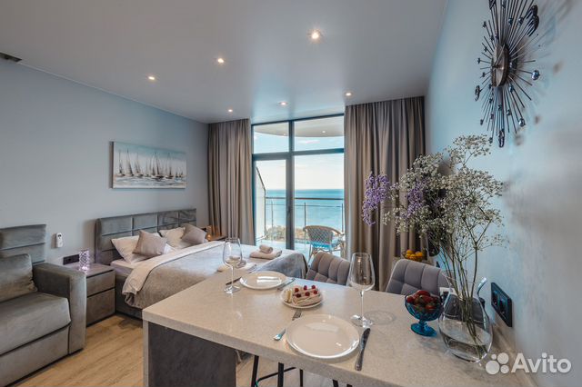 

Квартира-студия, 32 м², 2 кровати